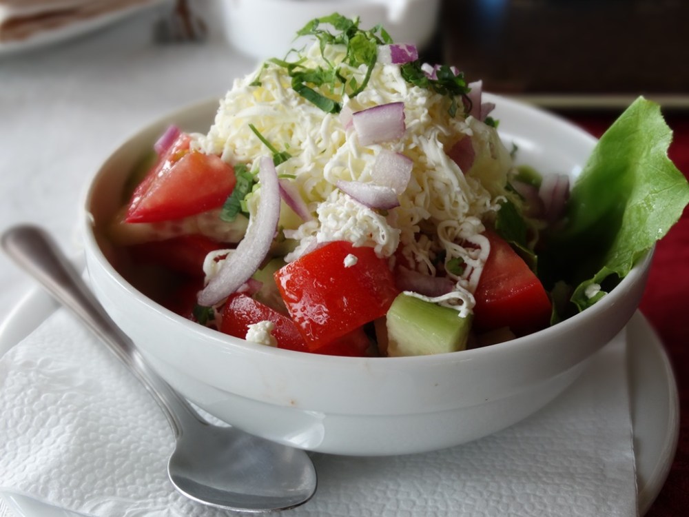 Šopska salad 01, Niš, Serbia